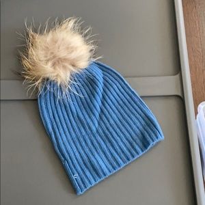 Cashmere knitted beanie